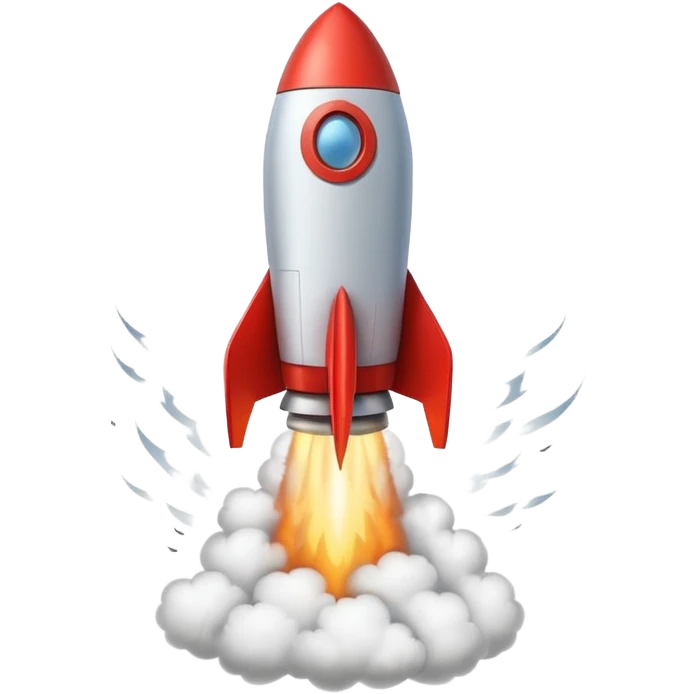 rocket leaves emoji