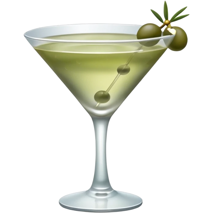 aestetic dirty martini glass emoji