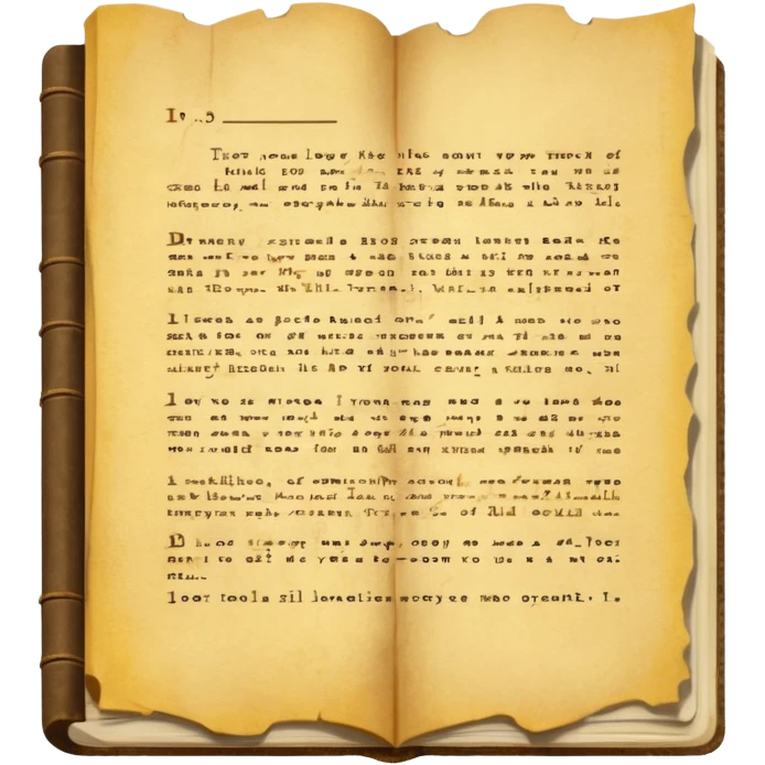 a screenplay manuscript  emoji