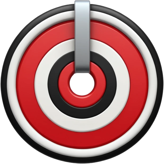 cible fléchette  emoji