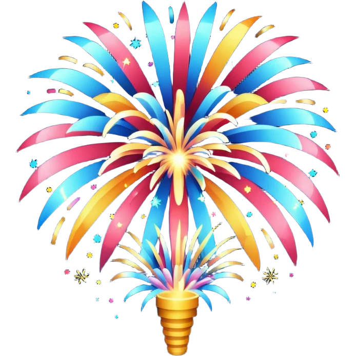 New year firework emoji