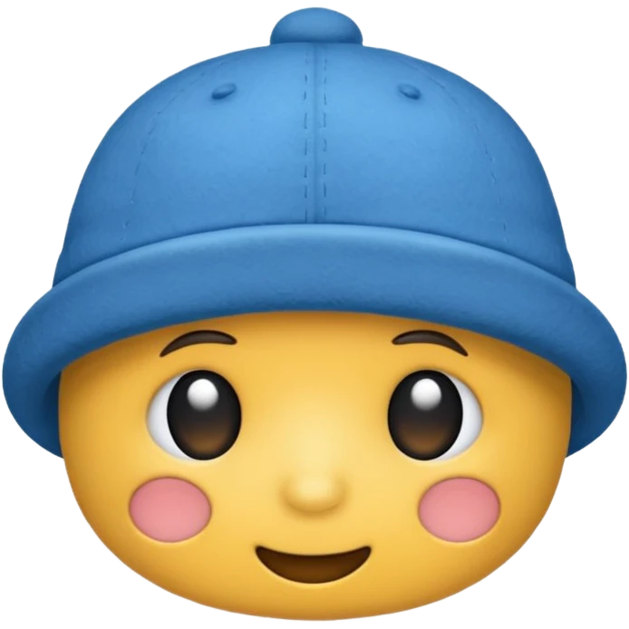 Normal şapka  emoji