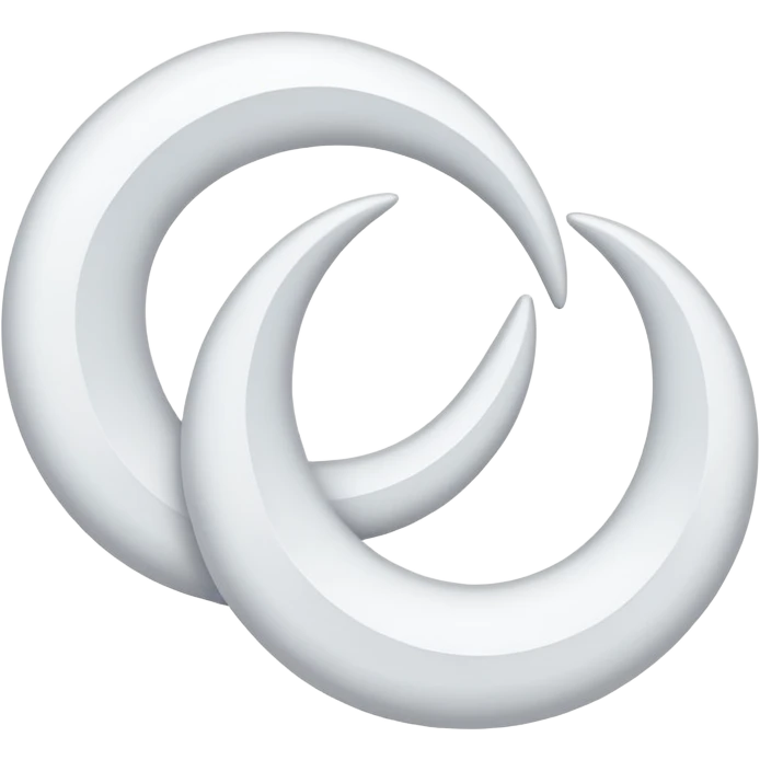 Üç hilal emoji