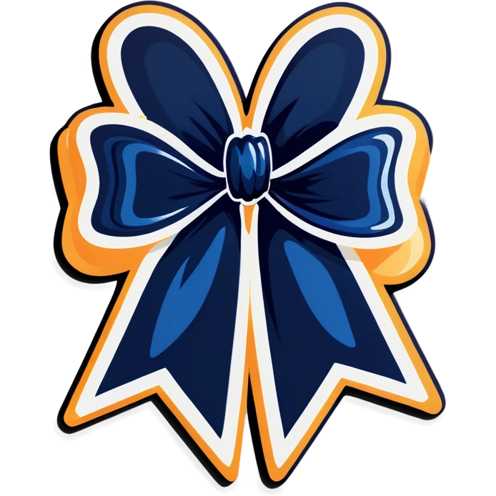 preppy bow emoji
