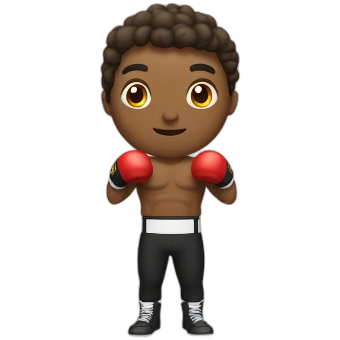 Boxeador emoji