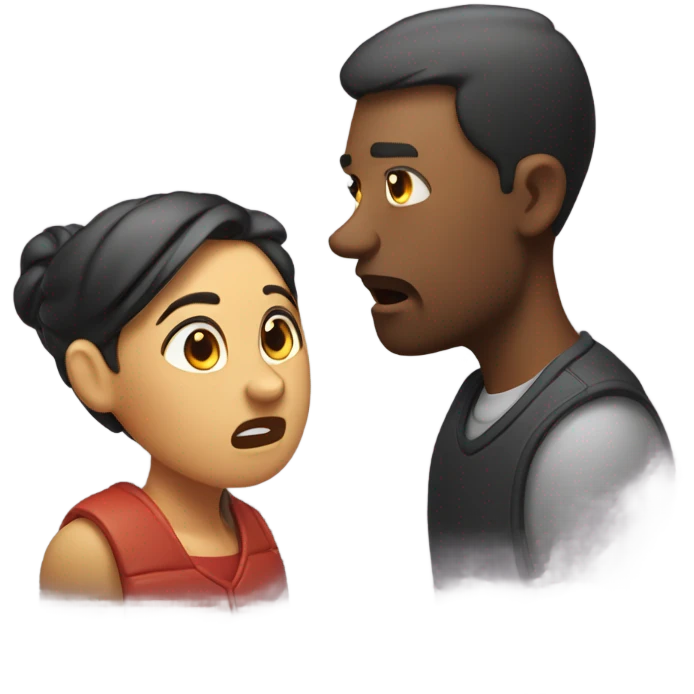 Arguing emoji