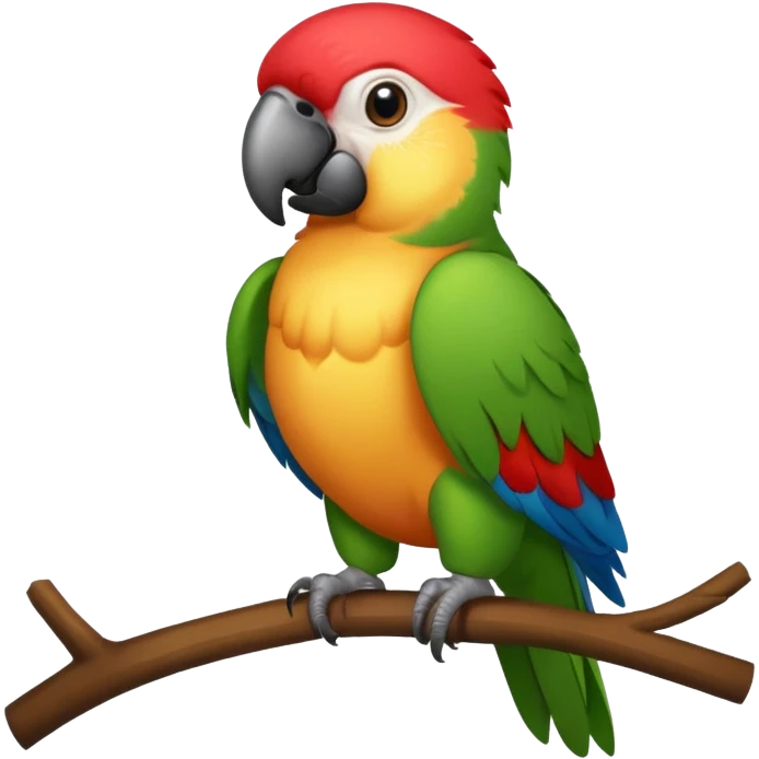 Parrot (🦜) doing like that 🫡 emoji