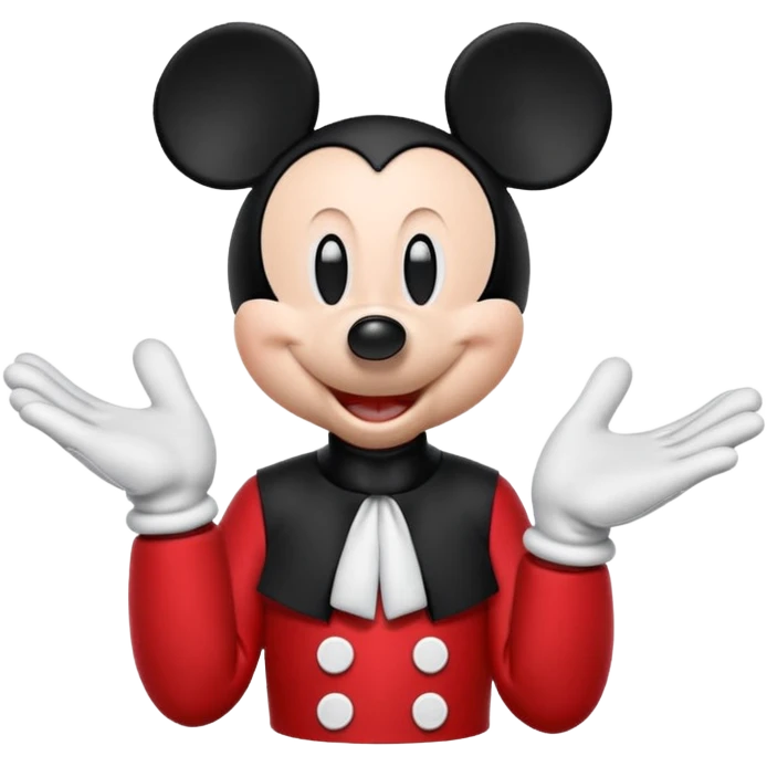 Mickey Mouse emoji