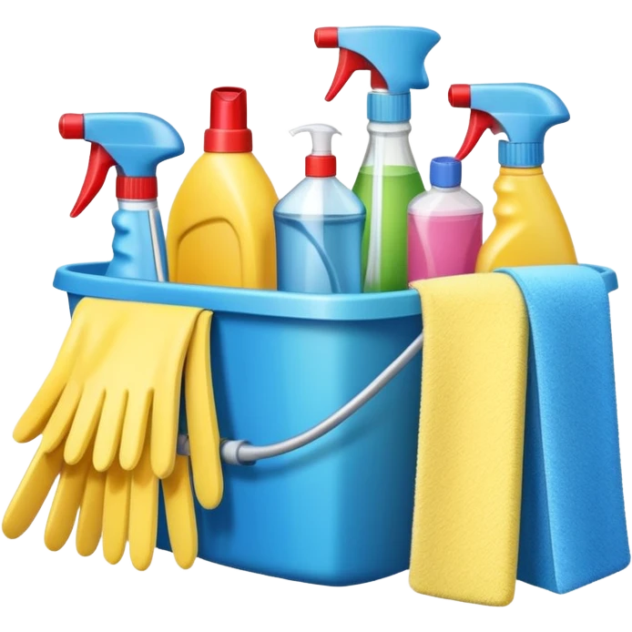 Cleaning emoji