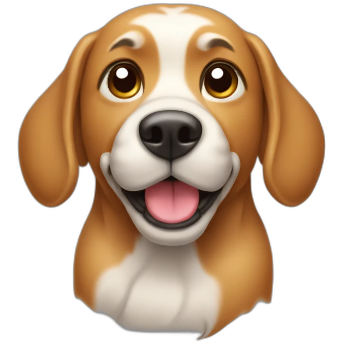 dog-pooping emoji