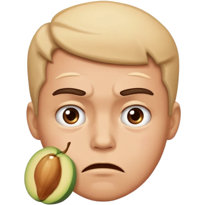 refusing food emoji
