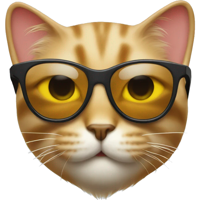 sunglasses cat emoji