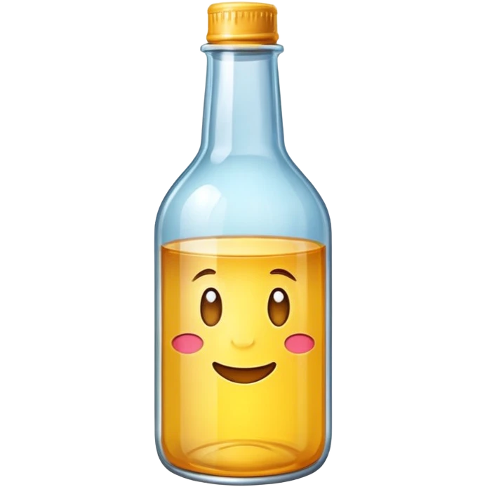 botella de vidrio emoji