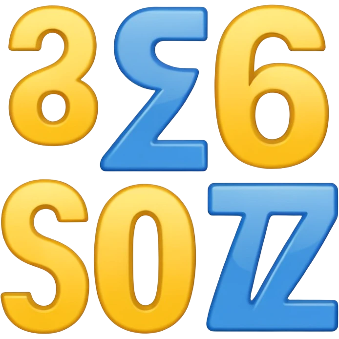 six seven number emoji