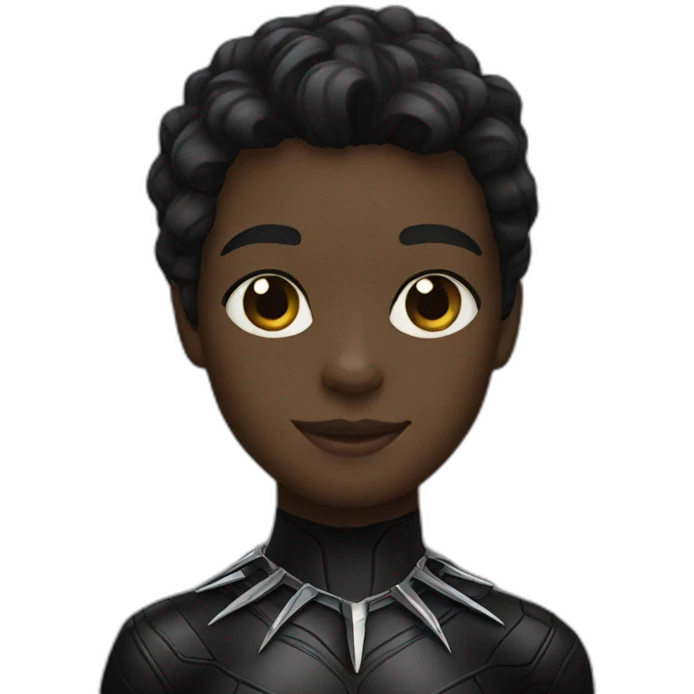 black panther emoji