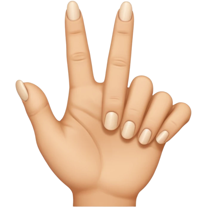 Middle finger emoji