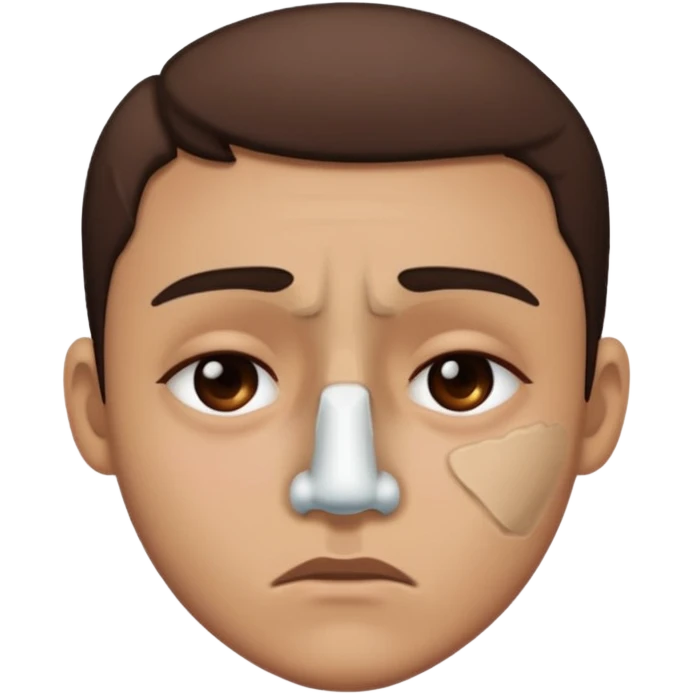 Broken nose emoji