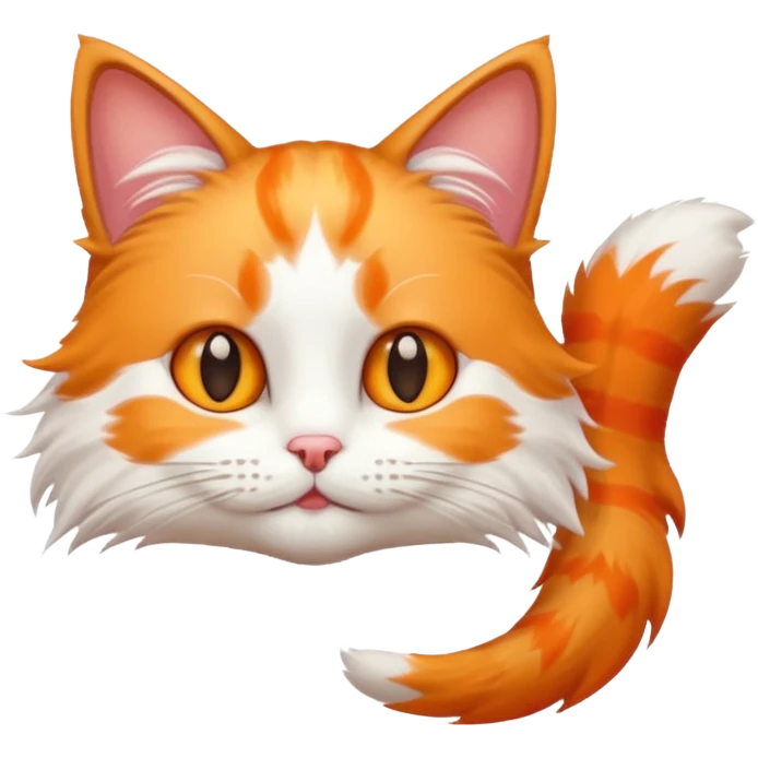 Tatlı kedi emoji