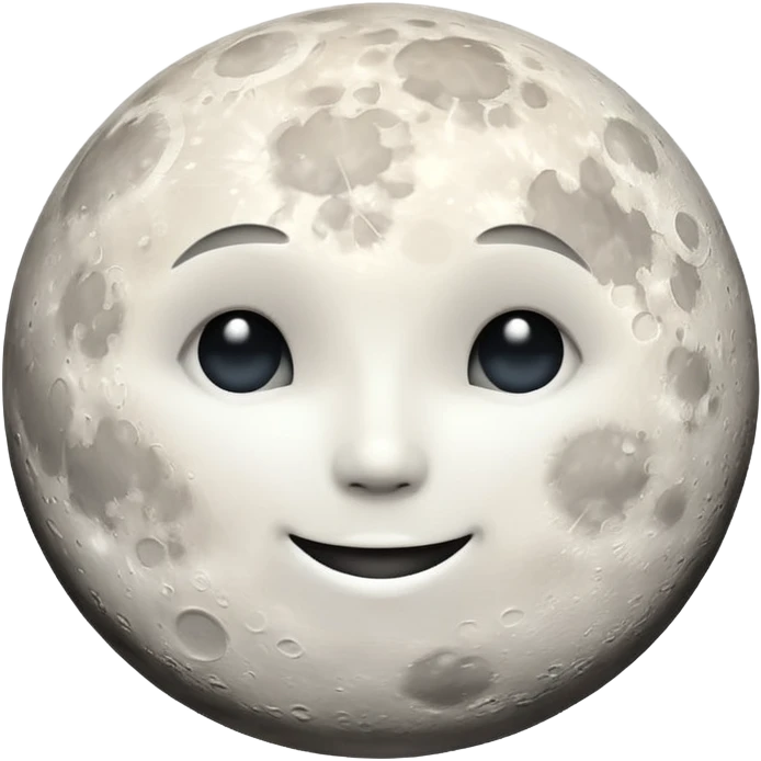 Moon emoji