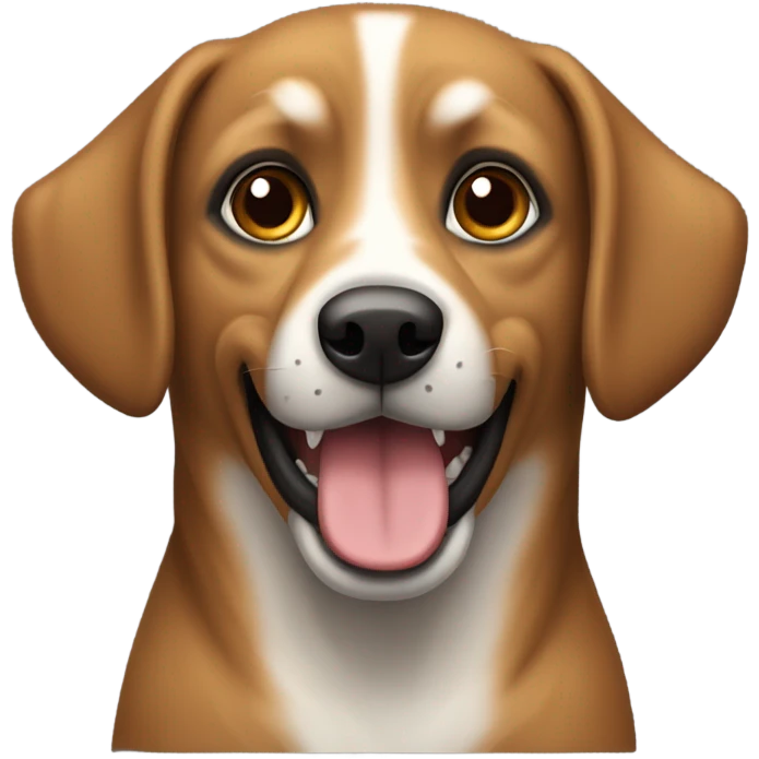 brown mongrel emoji