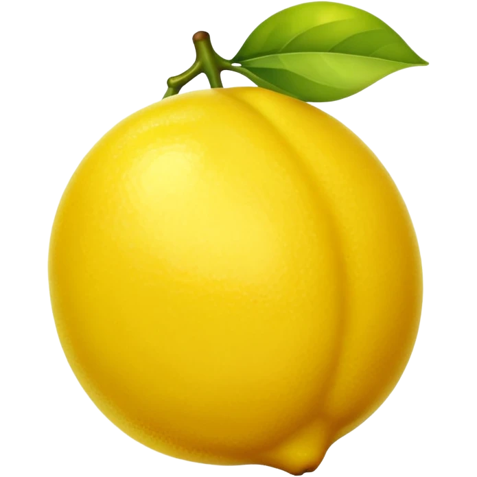 lemon fruit emoji