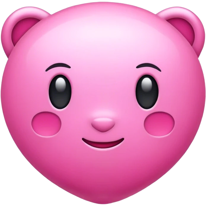Pink emoji