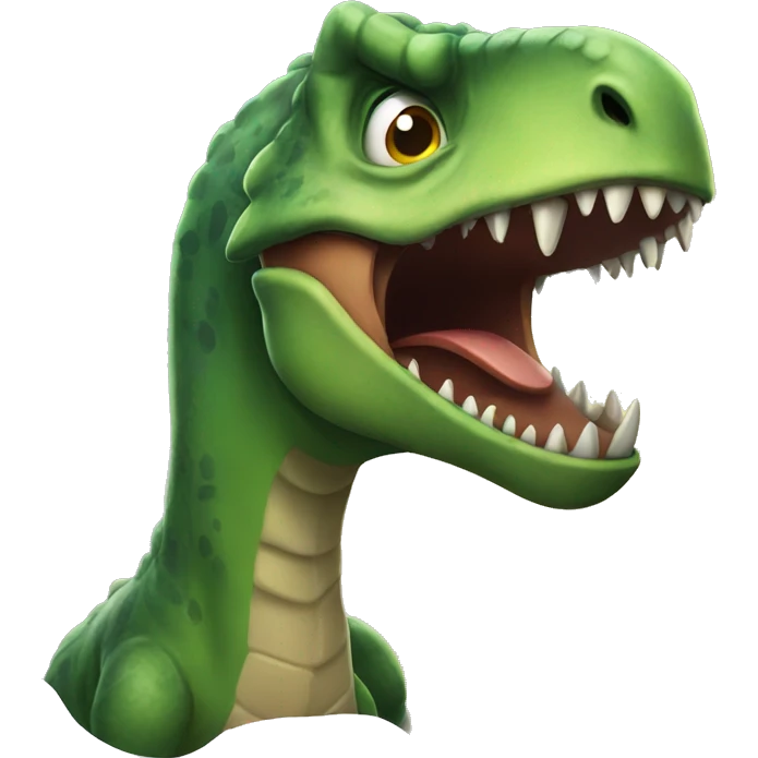 Angry dinosaur  emoji
