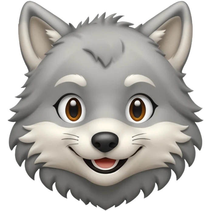mini loup emoji