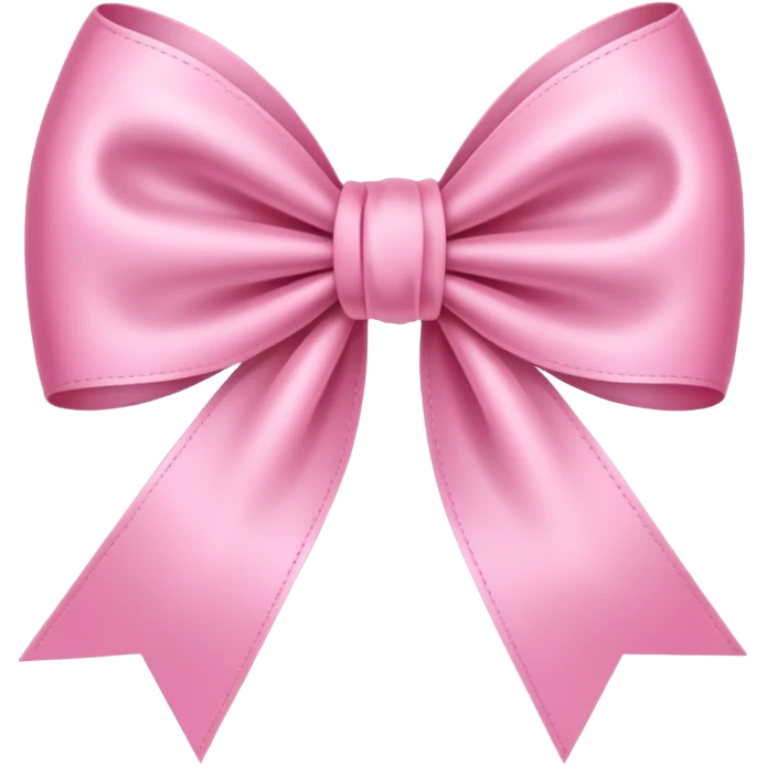 Laços rosa  emoji