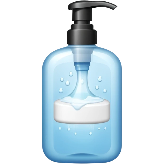 A bottle of handwashing soap emoji