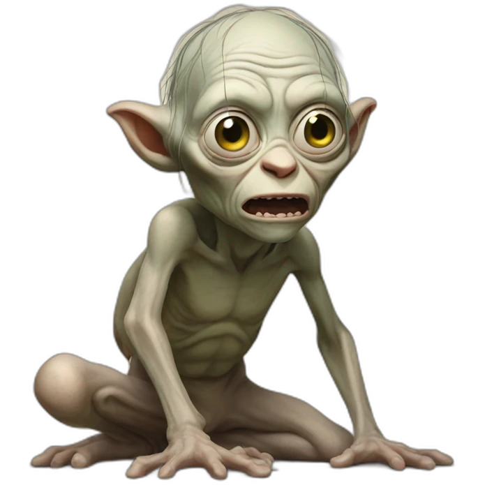 Gollum emoji