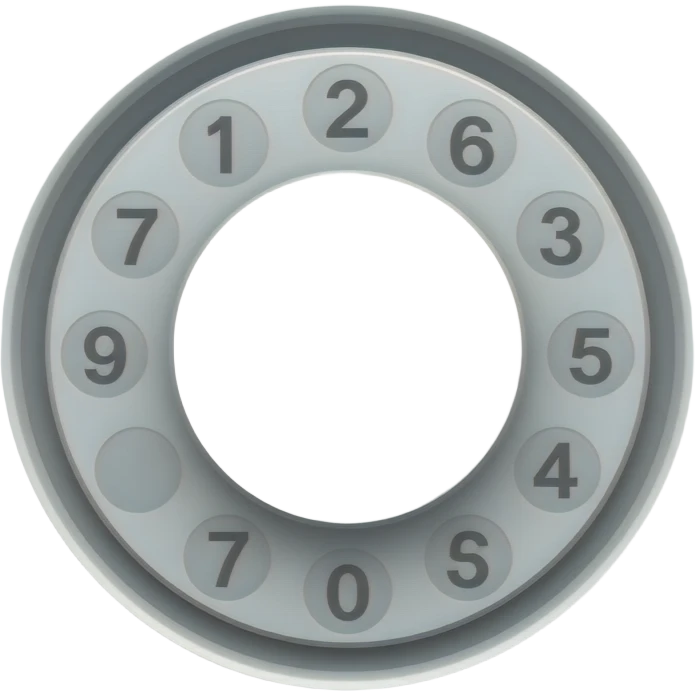 push button phone emoji