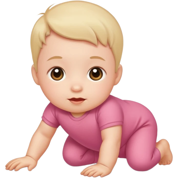 
bebe gatiando emoji