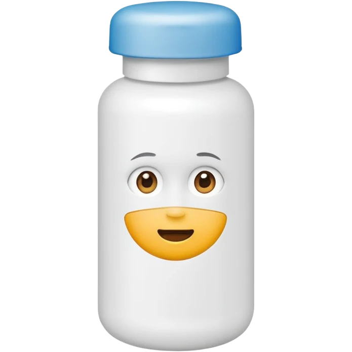 Pill bottle emoji