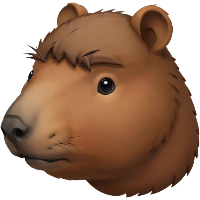 capybara thinking emoji