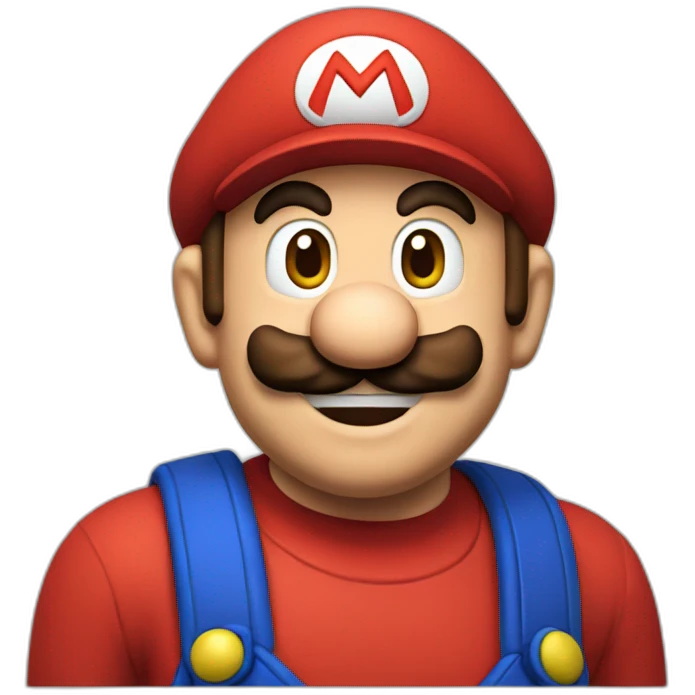 mario strange emoji