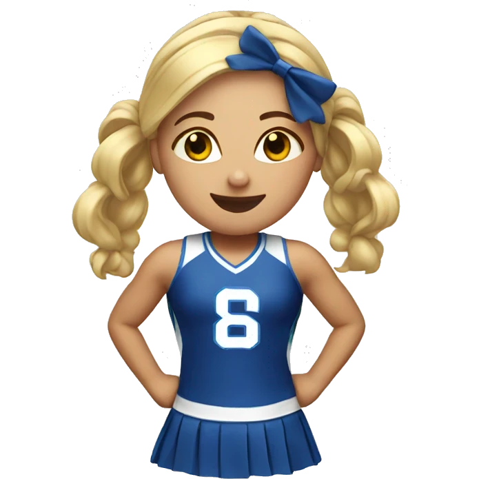 Cheerleader emoji
