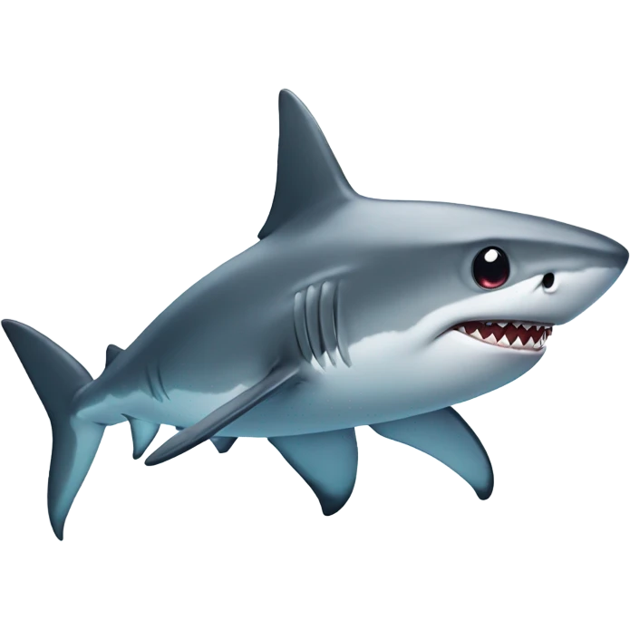 shark with heart shaped eye emoji