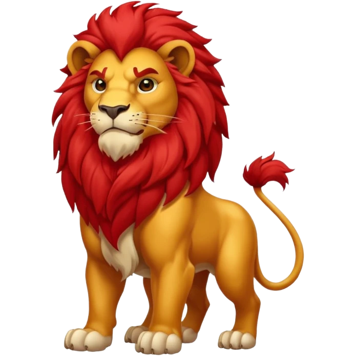 red lion emoji