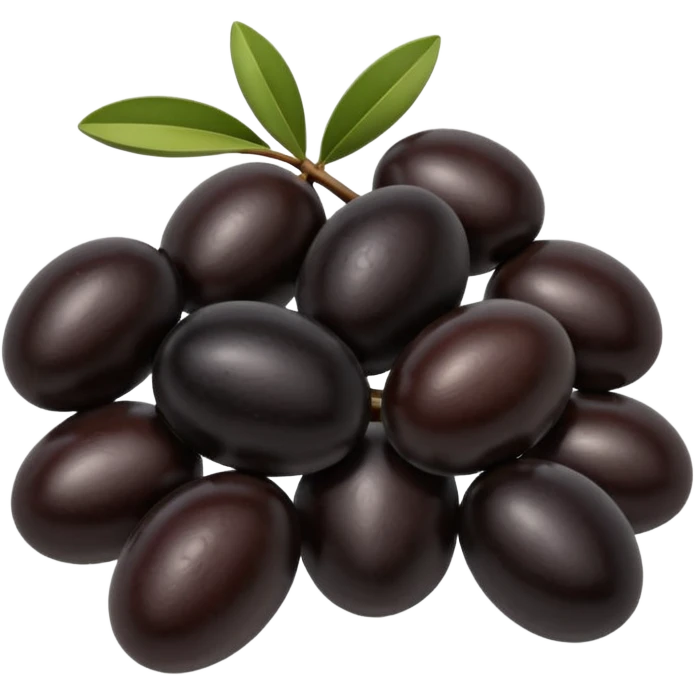 olive nere emoji