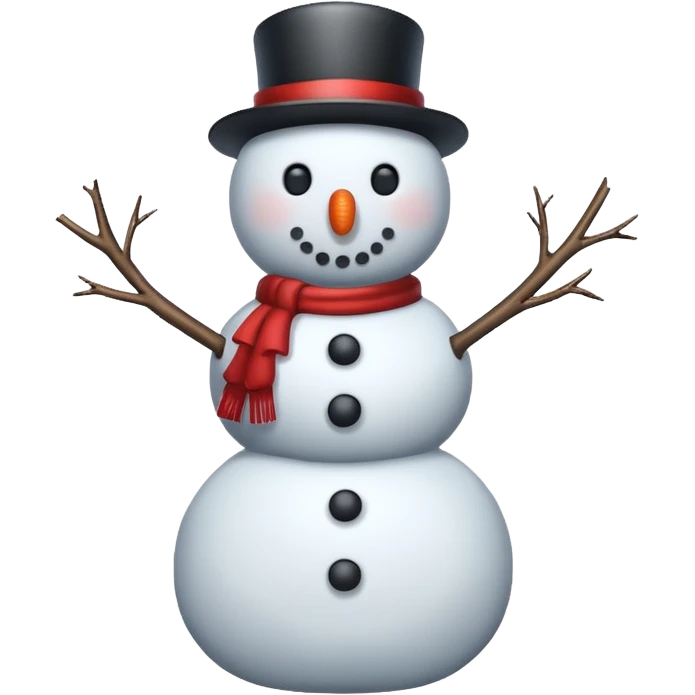 Snowman emoji