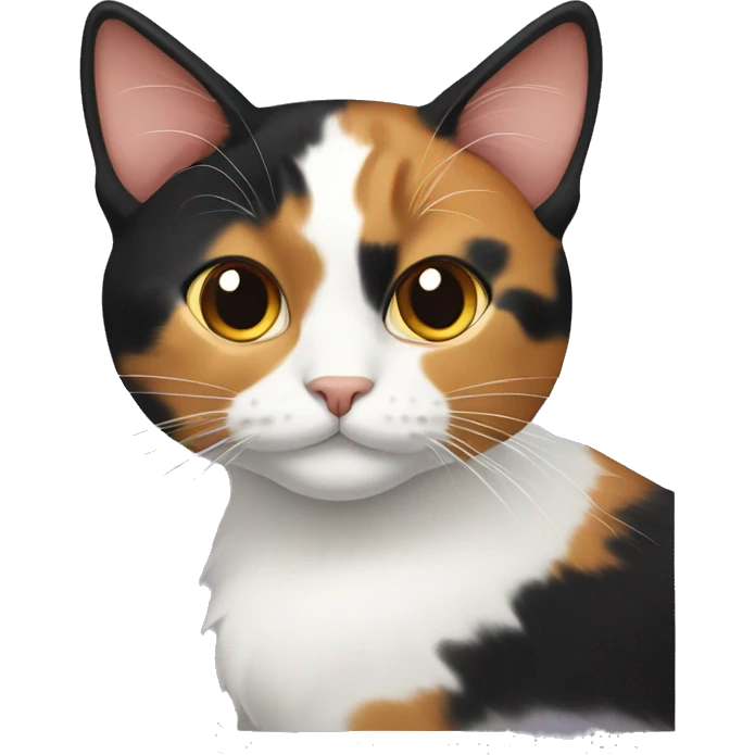 Calico cat emoji