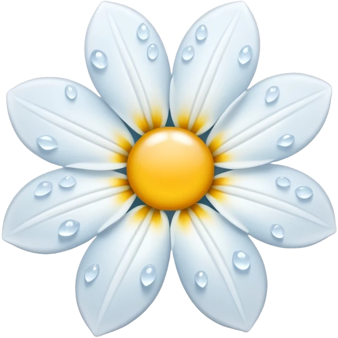Snowflower emoji