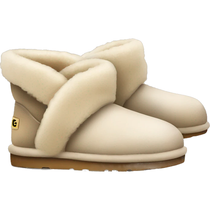 UGG slippers  emoji
