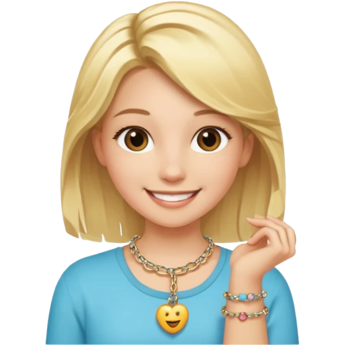 Charm Bracelet Girl emoji