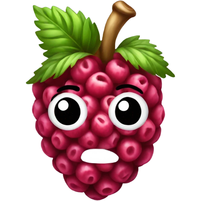 Raspberry emoji