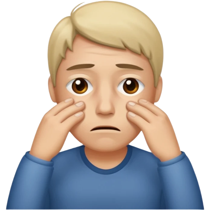 EXHUASTED PERSON emoji