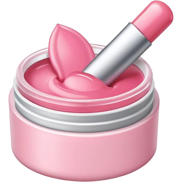 Rose vanilla lipbalm emoji