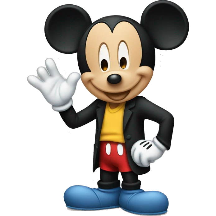 Mickey mouse emoji