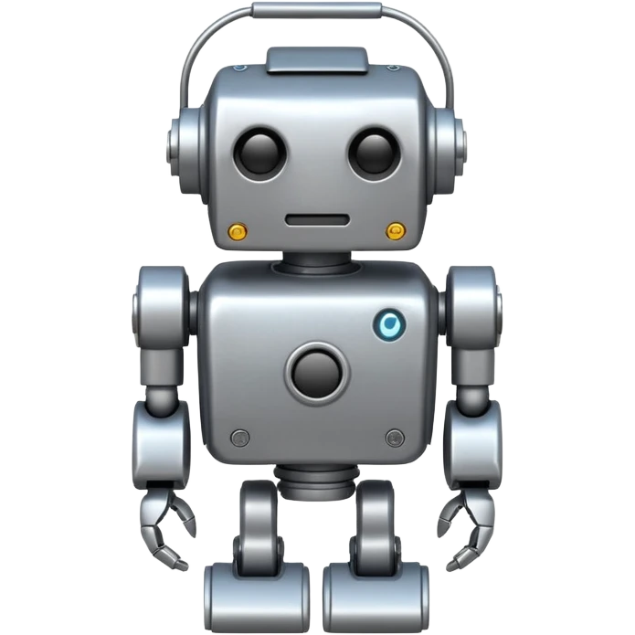 Locked robot emoji